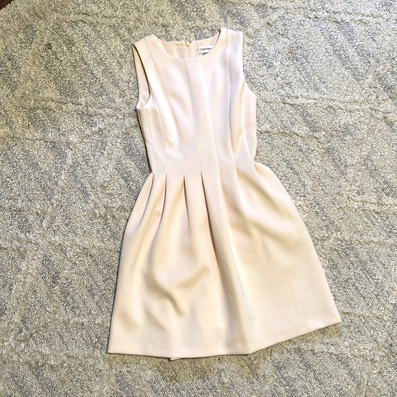 Calvin Klein Light Pink Sleeveless Princess Dress - Picture 1 of 1